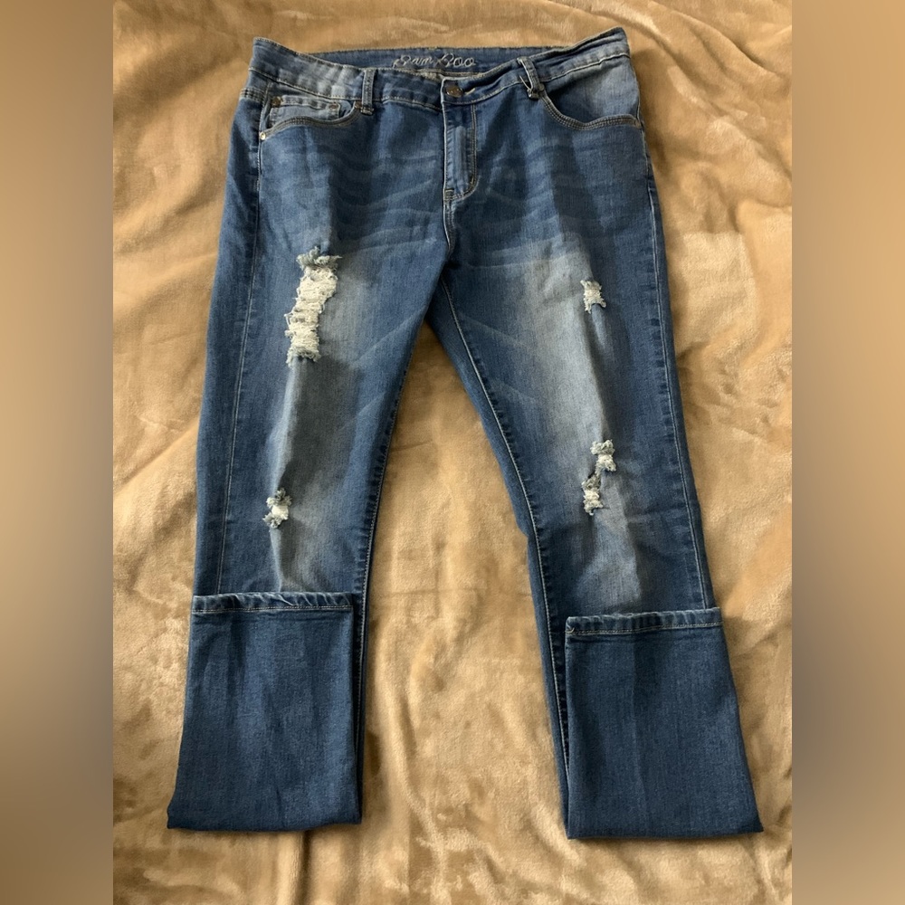 Bamboo blue jeans size 17
